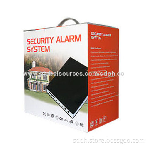 3G security alarm system with compatible with wired and wireless detectors